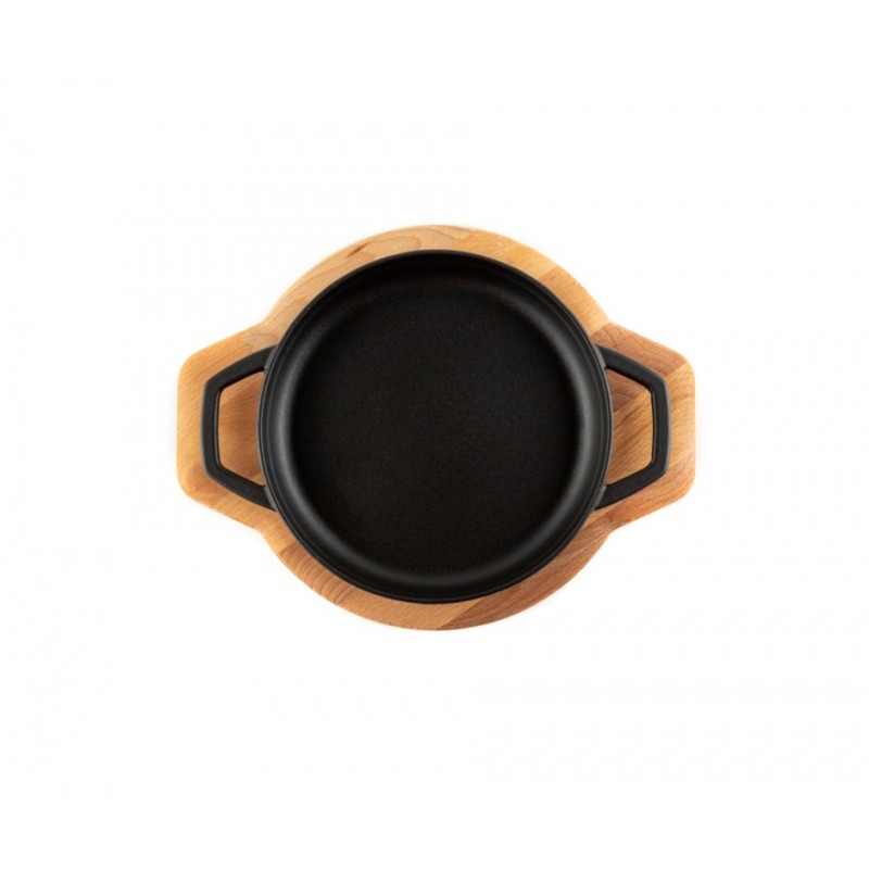 Ξύλινο Σουπλά για τηγάνι από χυτοσίδηρο Hosse HSYKTV22 | Ξύλινα Σουπλά - Βάσεις |  |