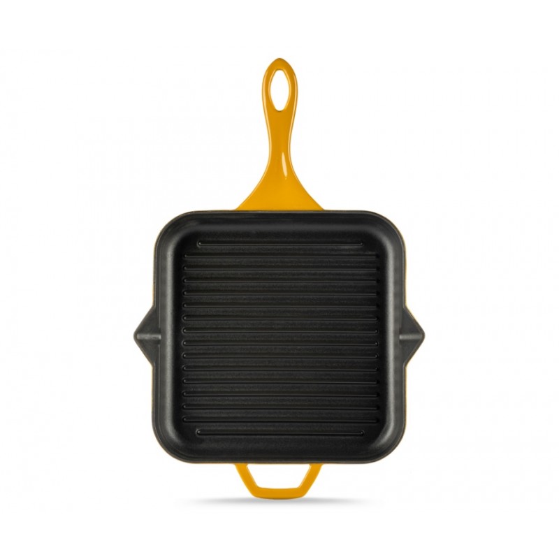 Μαντεμένιο Τετράγωνο Τηγάνι Γκριλ Εμαγιέ Solagio, Dijon, 28х28cm - Όλα τα προϊόντα